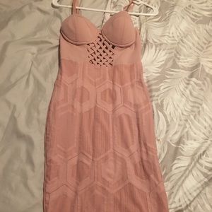 Pink dress
